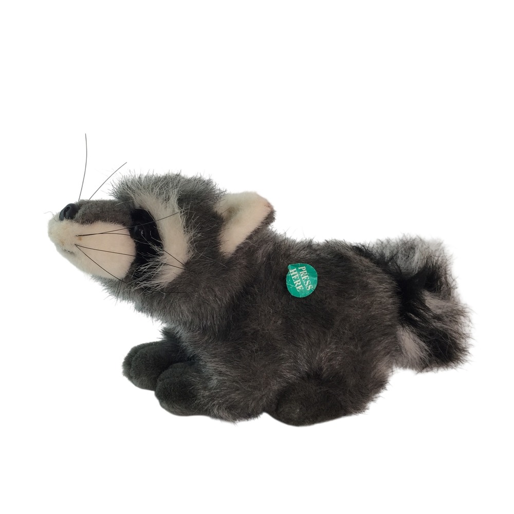 Ranger Rex Forest Friends Renatta Ramona Raccoon Plush 14"‎ Talking Vintage